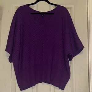 Lane Bryant Rich Purple Knitwear